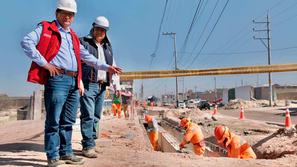 Arequipa Ejecutan obras con S 668 millones