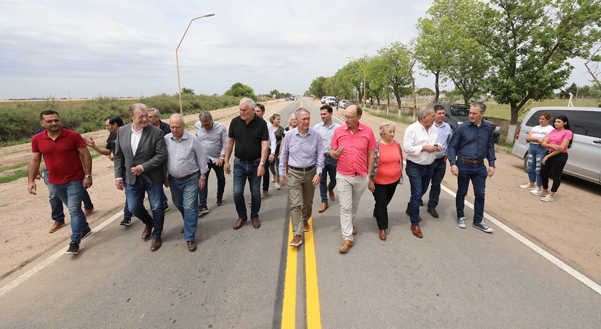 La provincia invirtió .400 millones en el tramo que une ambas localidades.