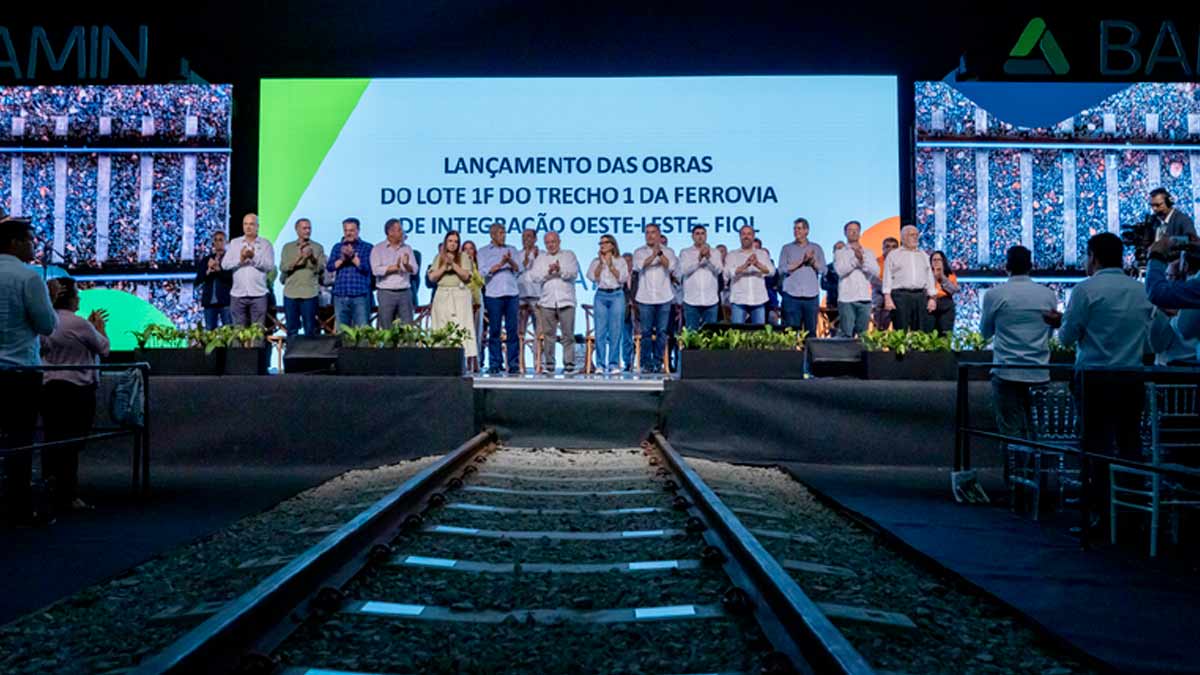 Brasil Inauguran primera fase de ferrovía Oeste-Este