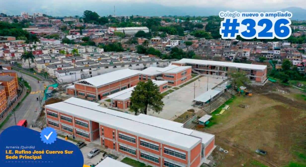 Colombia: Entregan moderno colegio valorizado en más de $ 15 mil millones