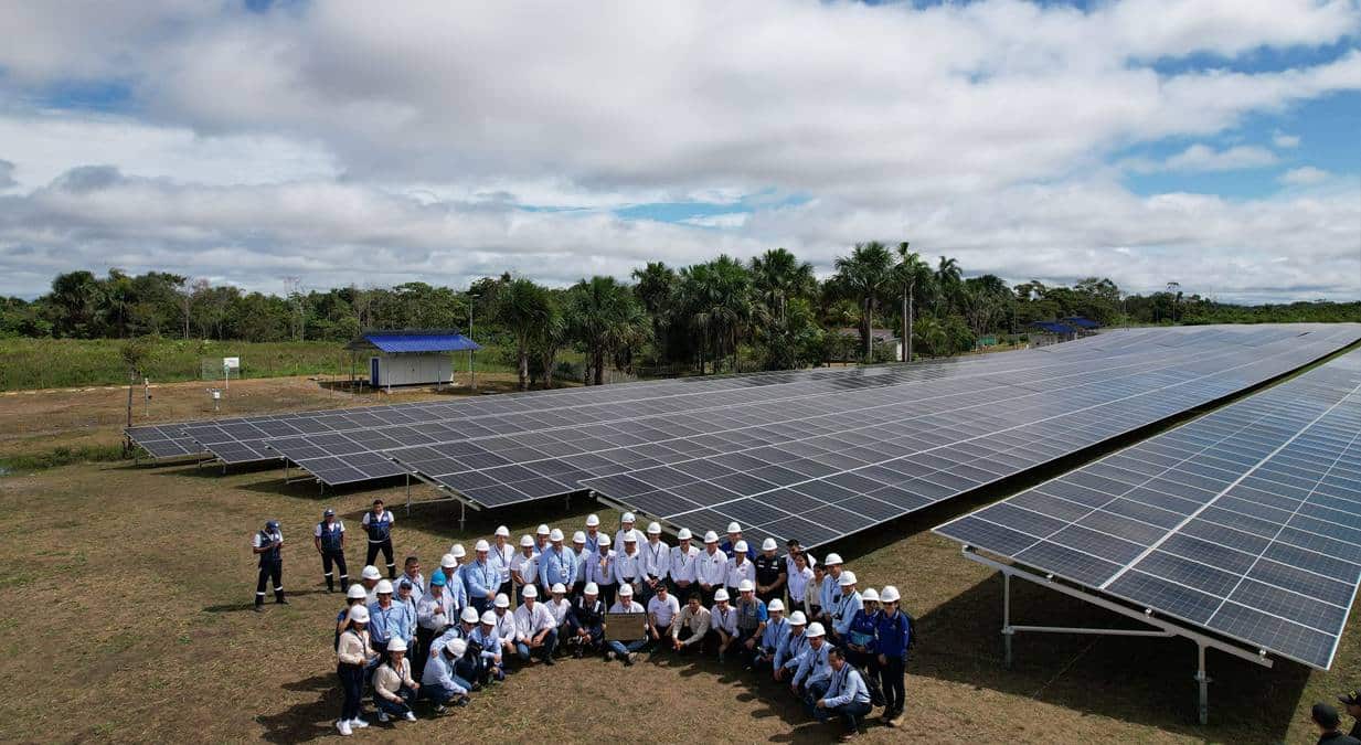 Loreto: Inauguran nueva Central Solar Fotovoltaica San Lorenzo