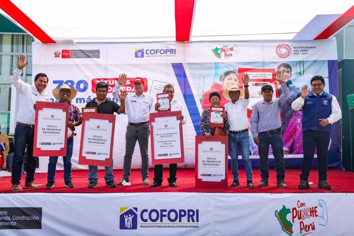 Nuevo Chimbote: Formalizan 3 asentamientos humanos del Proyecto Especial Chinecas