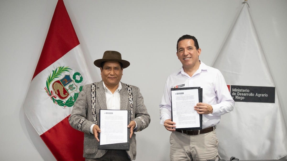 Midagri instalará sistemas de riego y canales en cuatro departamentos