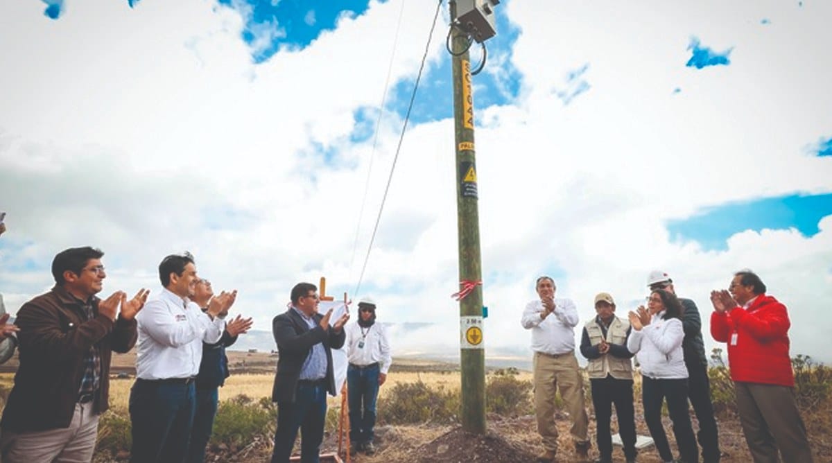 Inauguran obra de electrificación rural que beneficiará a 79 centros poblados de La Libertad