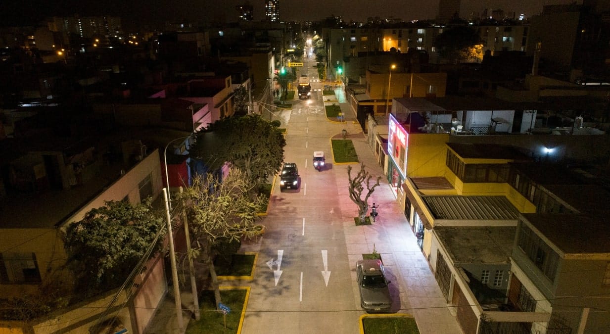 Municipalidad de San Miguel y Enel X continuarán modernizando alumbrado público del distrito