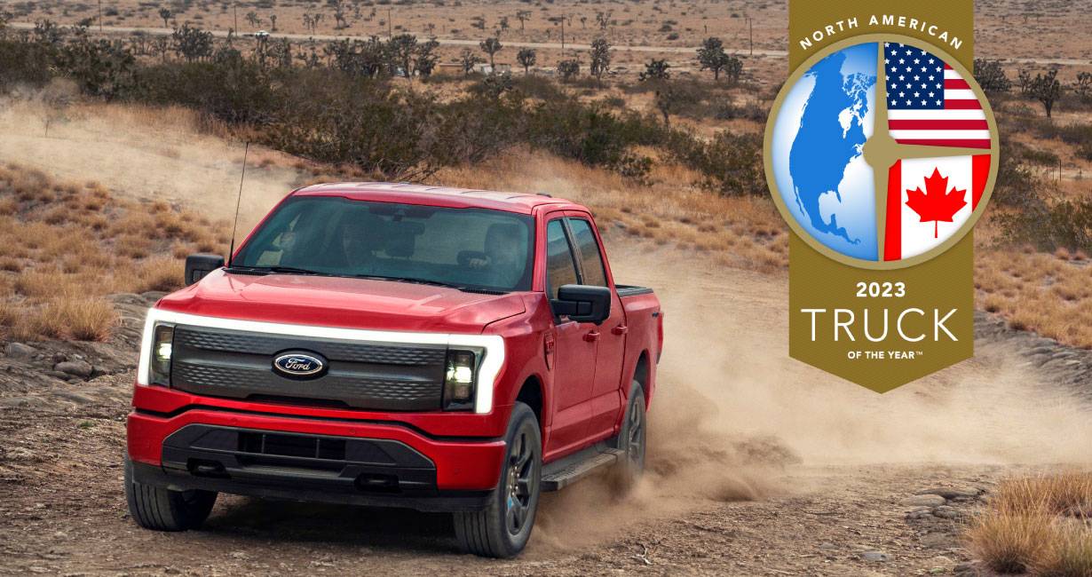 Ford F-150 Lightning es galardonada como la “pick-up del año 2023” en Norteamérica