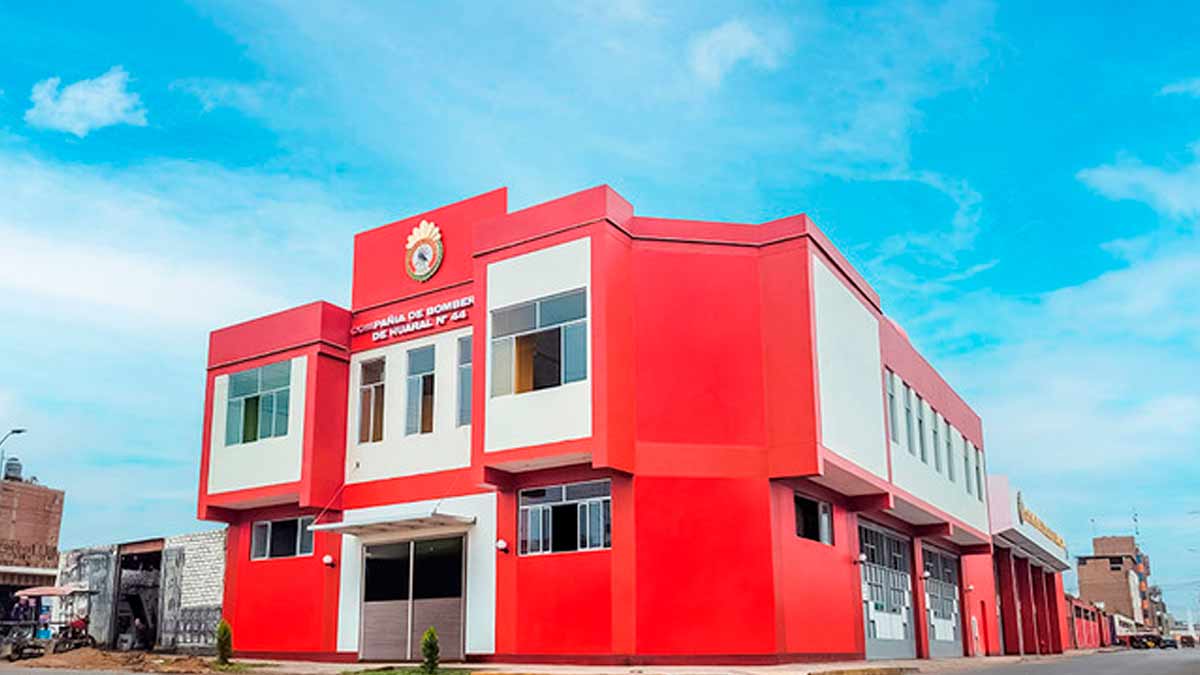 Gore Lima inaugura edificación de Compañía de Bomberos