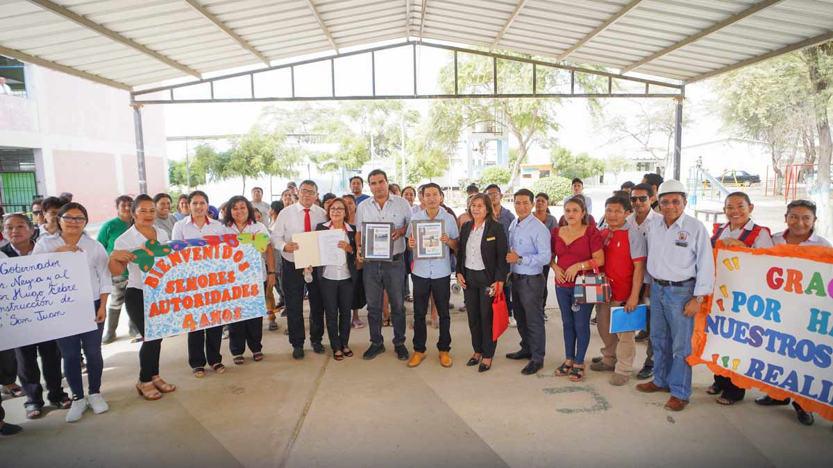 Gore Piura asume unidad ejecutora para construir colegio
