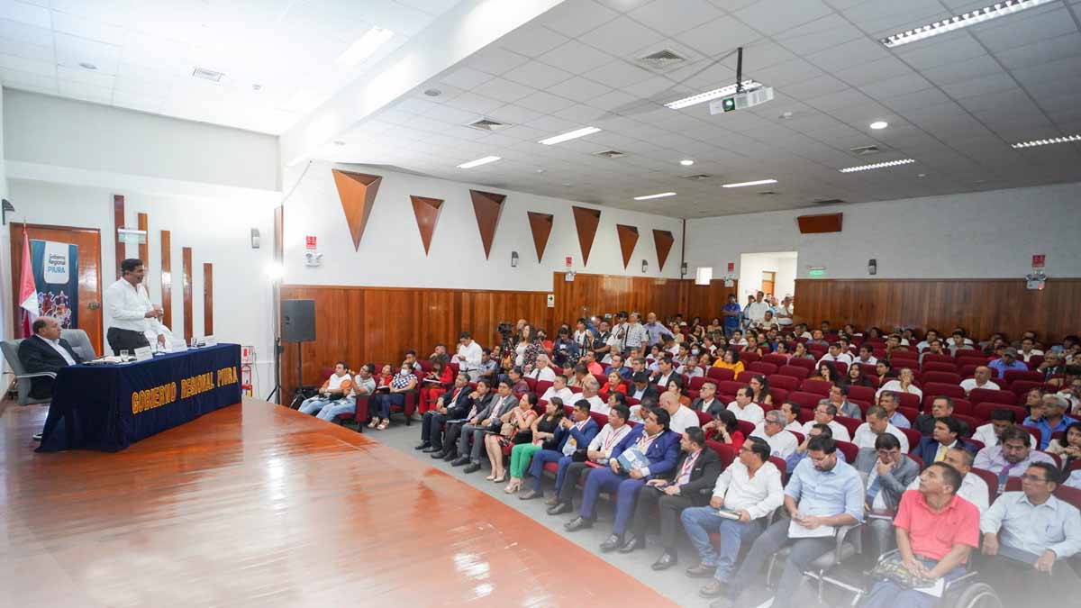 Gore Piura proyecta ejecutar 17 obras