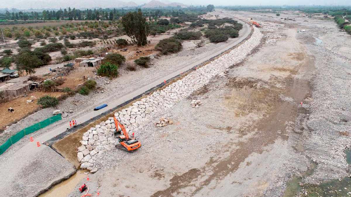 Ica: ARCC comienza construcción de defensas ribereñas en río Matagente