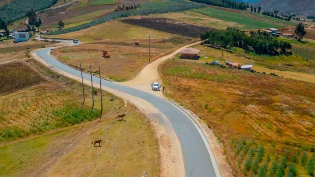 La Libertad Obras en carretera Sausacocha - El Cóndor