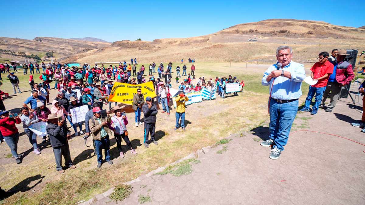 La Libertad Reconstruirán I.E. Ramón Castilla y reanudarán represa Huacatina