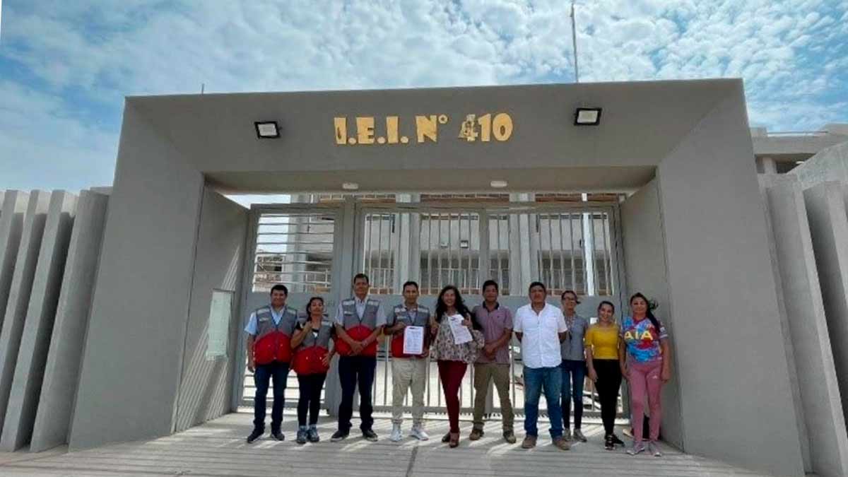 Lambayeque: Pronied culmina reconstrucción de colegio con más de S/ 3 millones