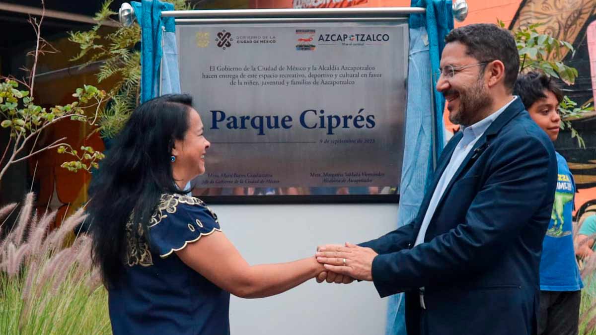 México Inauguran el Parque Ciprés