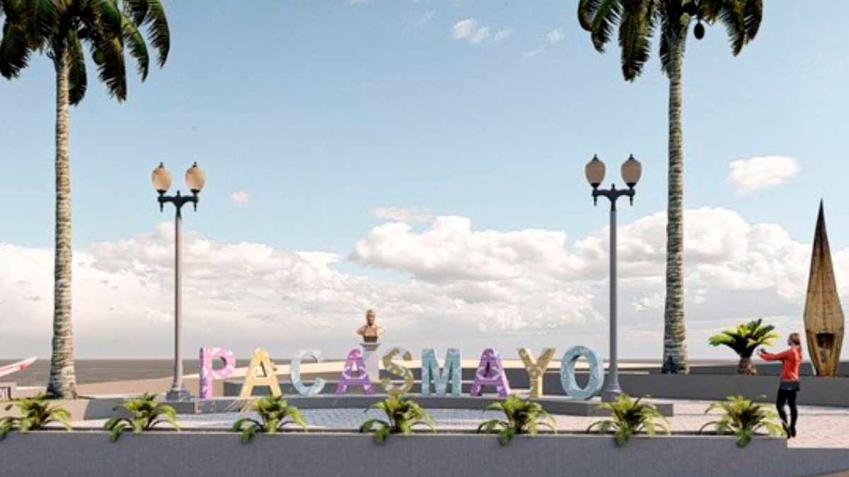 Pacasmayo Obras en el malecón Grau