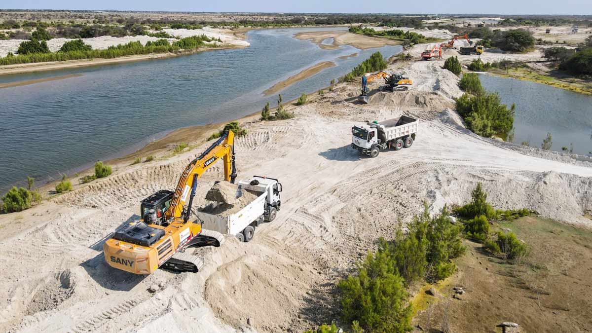 Piura ARCC continúa trabajos en Chutuque y dique de protección en Virrilá