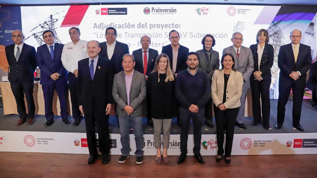 ProInversión adjudica interconexión eléctrica Perú – Ecuador