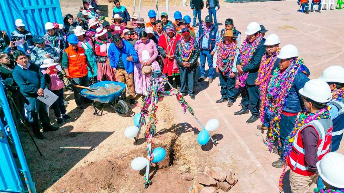 Puno Inician construcción de moderna infraestructura educativa