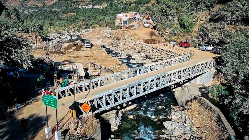 Rehabilitación de puente Verde en Huarochirí