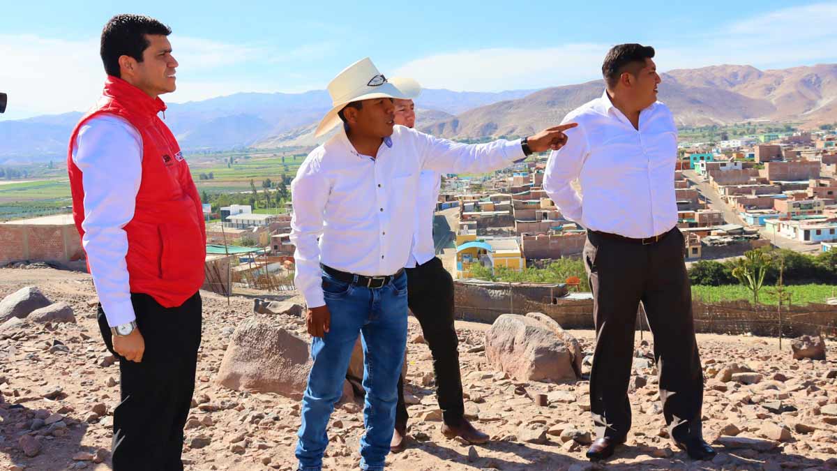 SBN y La Joya firmaron convenio para protección de terrenos
