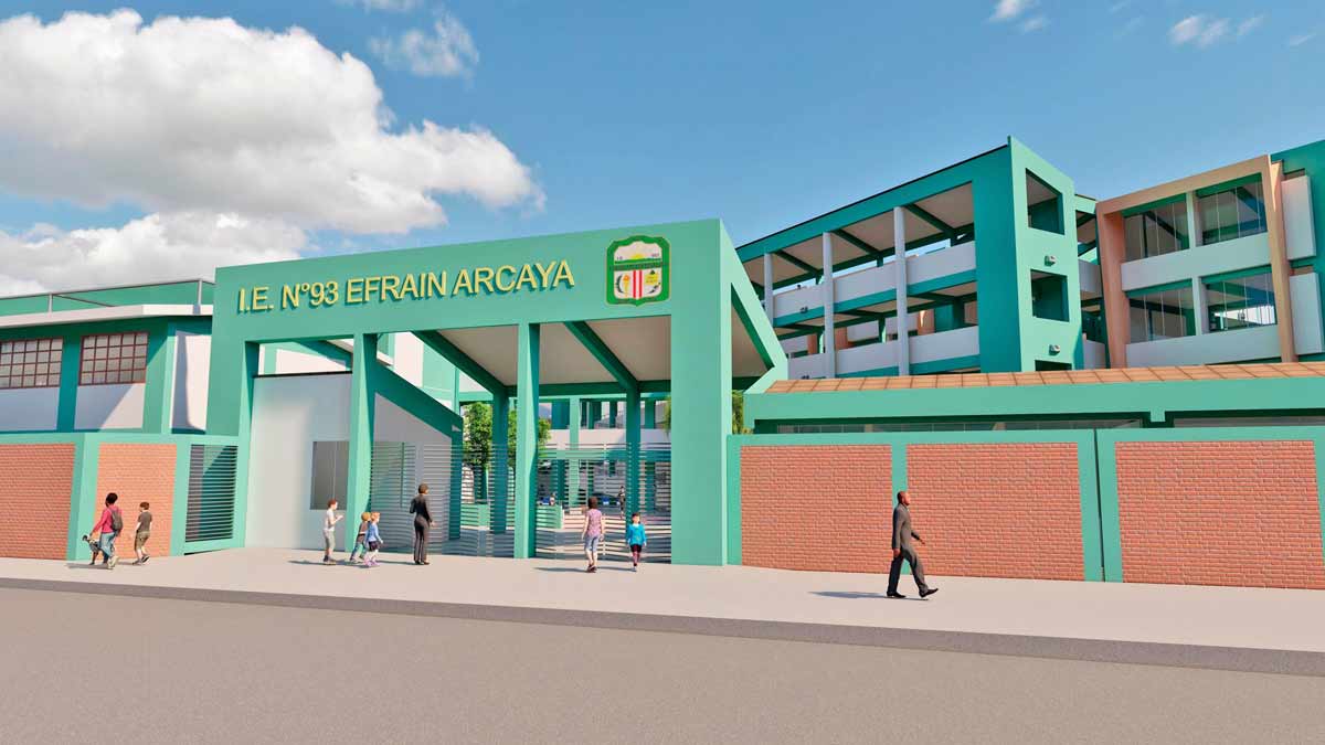 Tumbes: Colocan primera piedra para la reconstrucción de colegio en Zarumilla