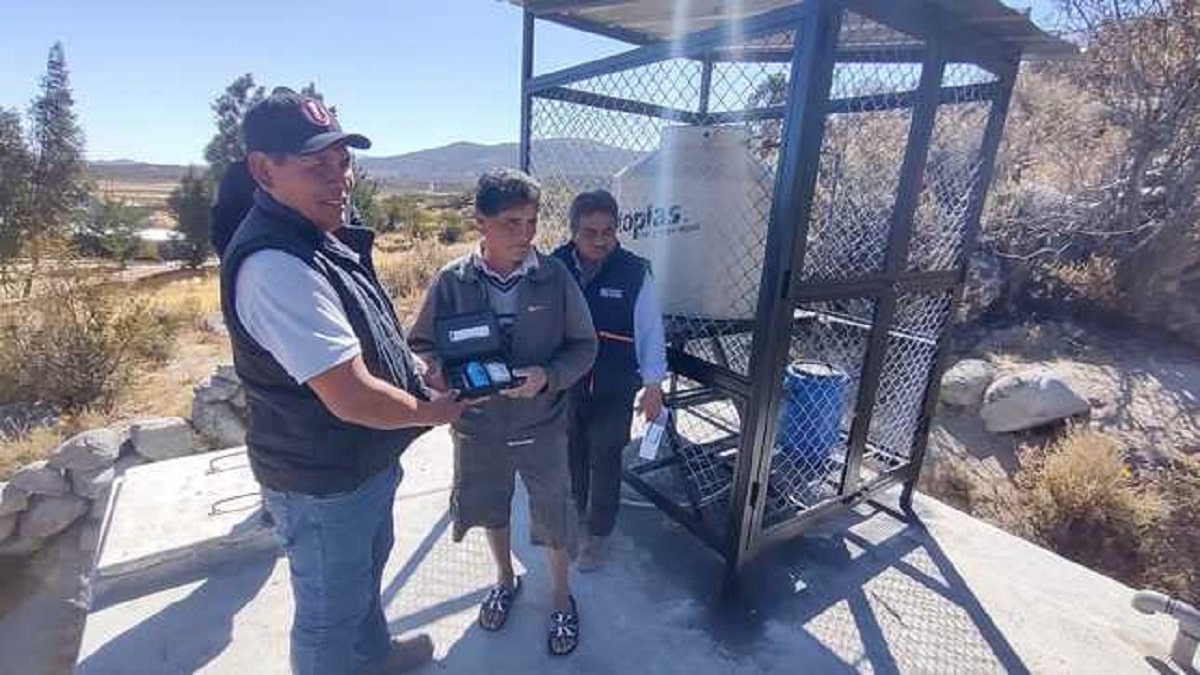 Arequipa: Transfieren S/ 89 500 en equipamiento  para garantizar agua segura