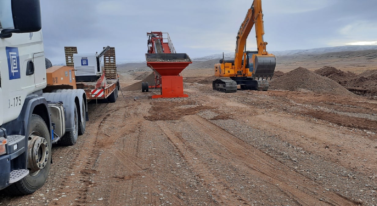Argentina: Avanzan tres obras de pavimentación en Santa Cruz
