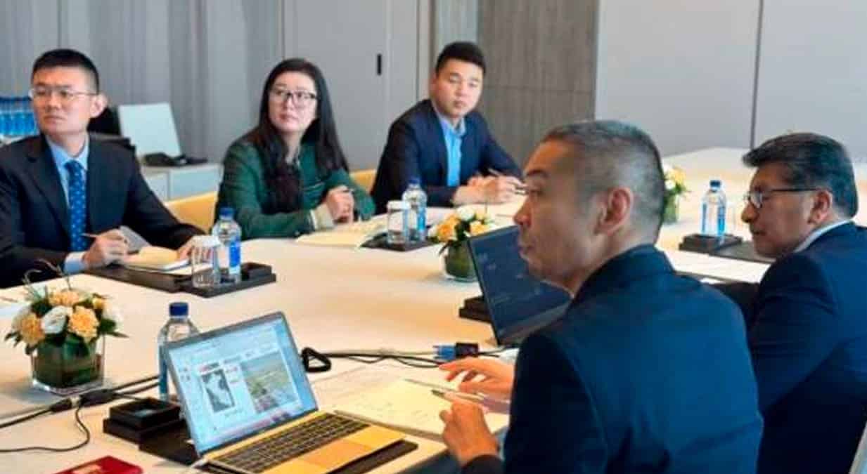 La agencia realizó una actividad de promoción del proyecto en Beijing (China) ante decenas de empresas, entidades financieras.