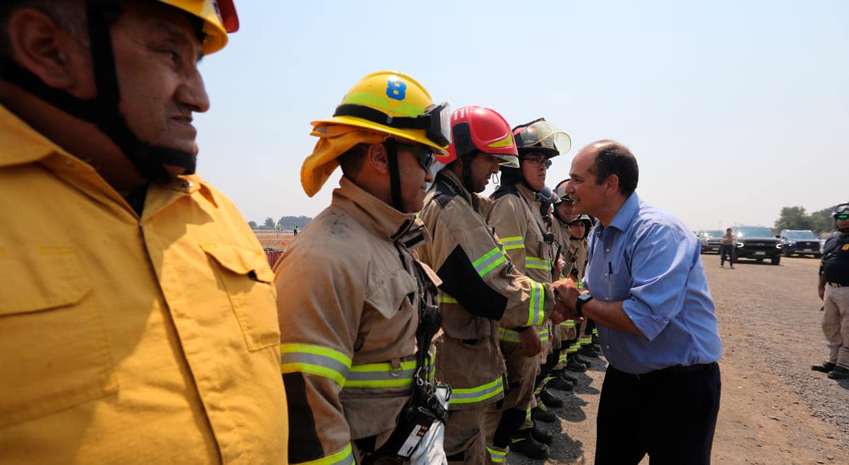 La iniciativa beneficiará el trabajo de combate de incendios forestales ad portas de una nueva temporada.