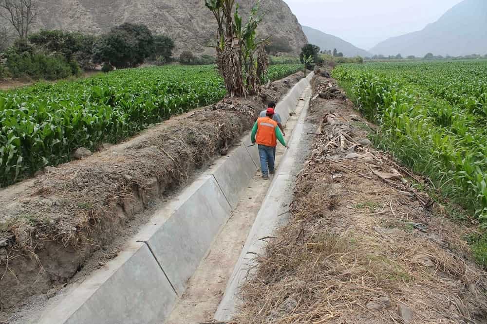 Construcción de canales