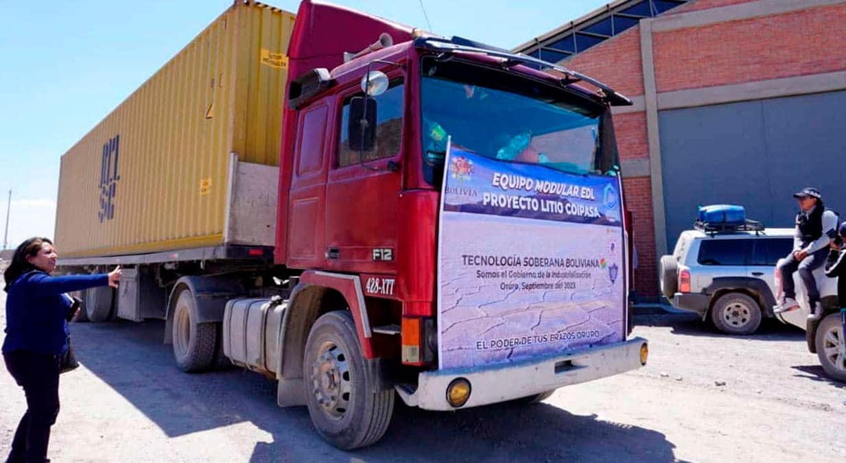 Bolivia: YLB construye planta experimental de extracción directa de litio