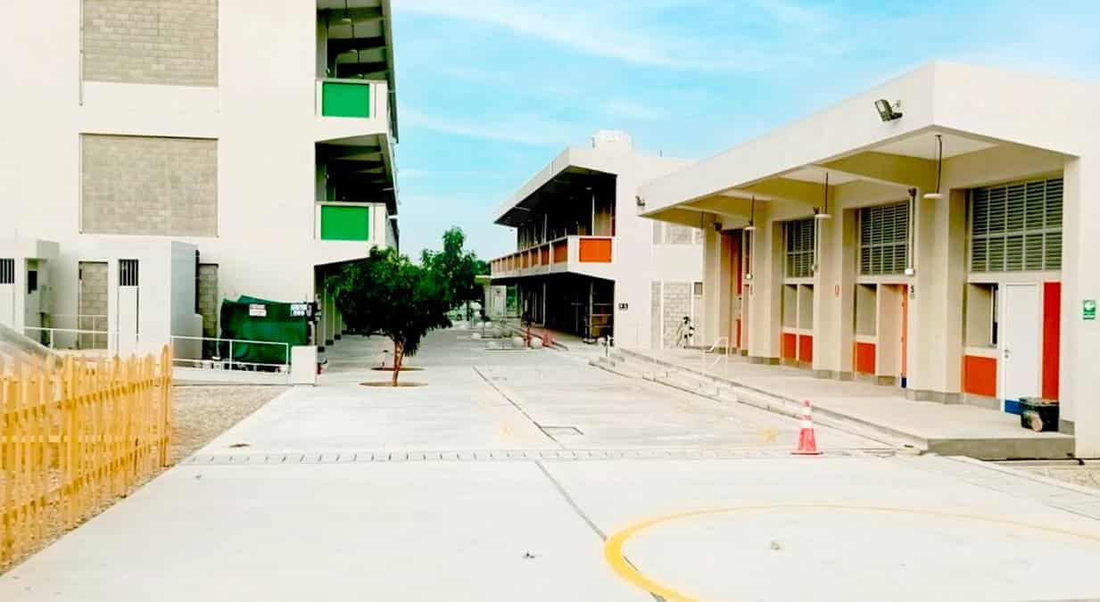 Niños de La Unión estudiarán en colegio con drenaje pluvial y estructuras antisísmica.