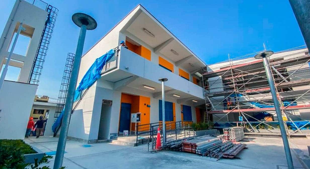 Cristo Rey es una de las 14 escuelas que la ARCC construye en la región.