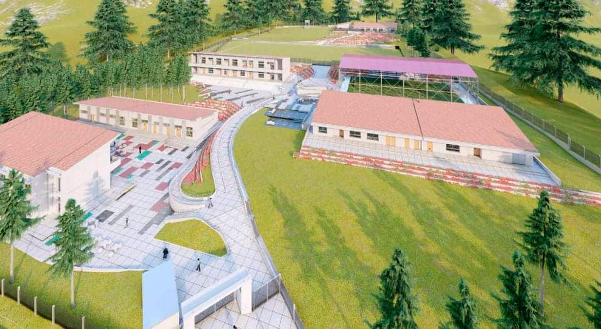 Obra ubicada en la localidad de Tangalbamba brindará infraestructura para los tres niveles de educación escolar.