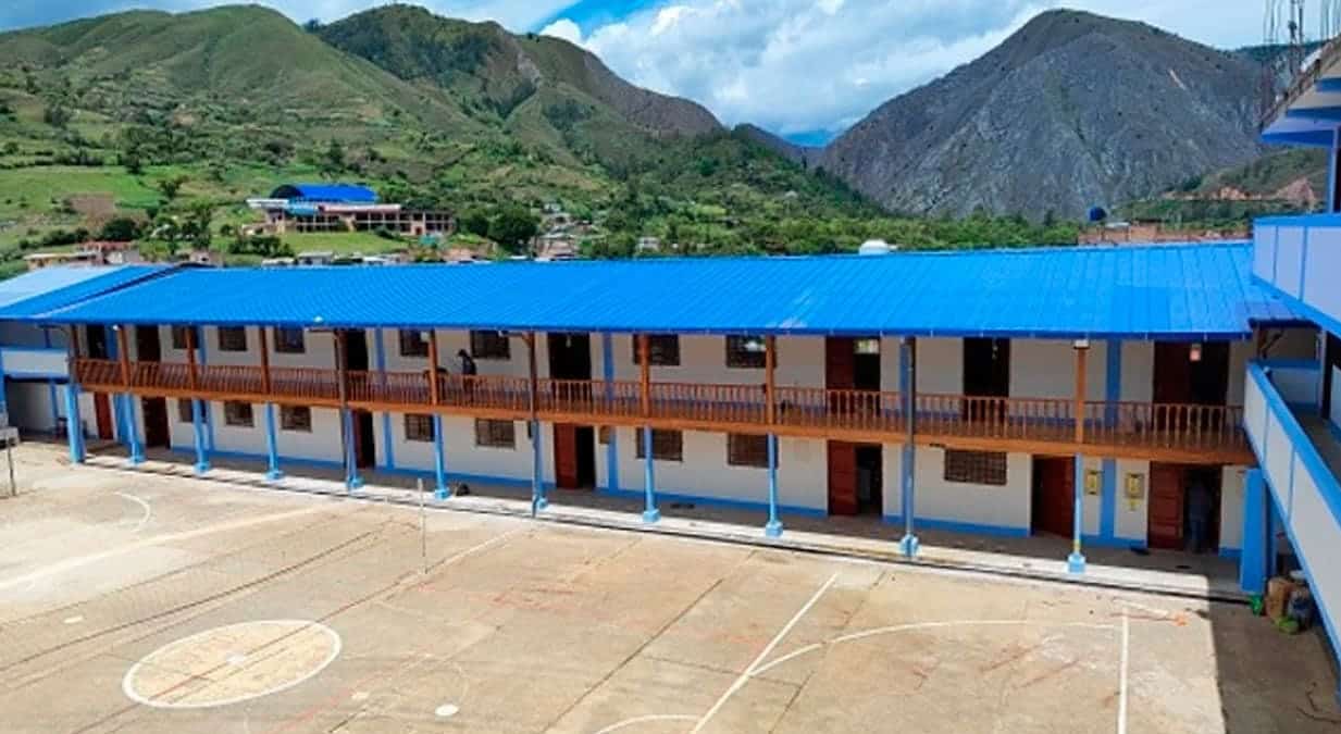 Pronied ejecutó obras de acondicionamiento que beneficiarán a más de 500 estudiantes de Tacabamba.