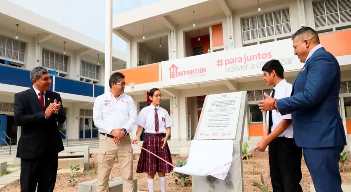 Piura: Con más de S/ 37 millones ejecutaron moderno colegio La Brea