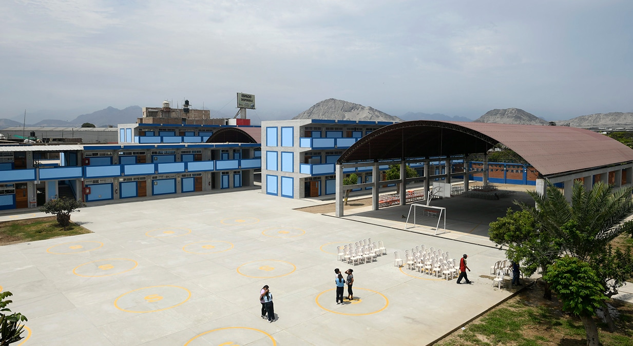 Trujillo: Inauguran moderno colegio que beneficiará a más de 1500 alumnos de Moche