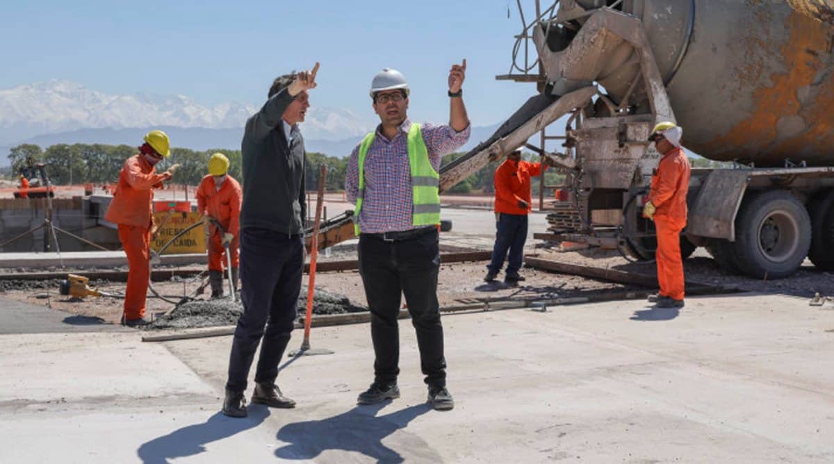 Argentina: Avanzan obras viales de la Ruta 40 y la Ruta 7 en Mendoza