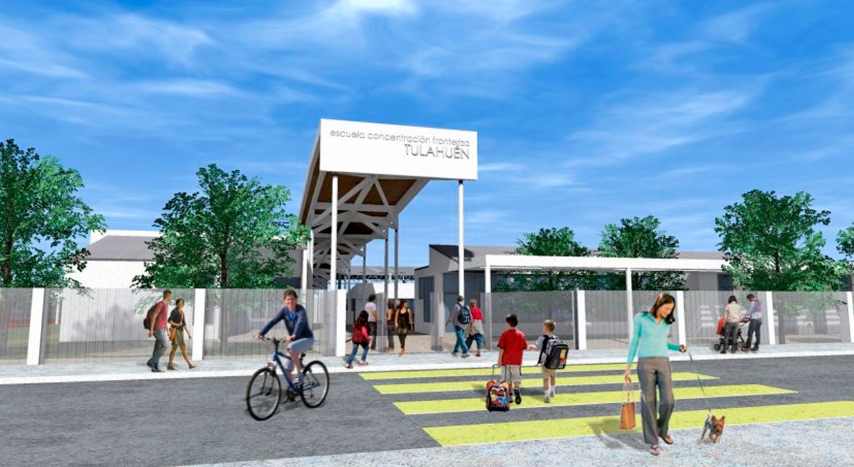 Chile: Con más de 10 millones de pesos construyen Escuela Fronteriza de Tulahuén