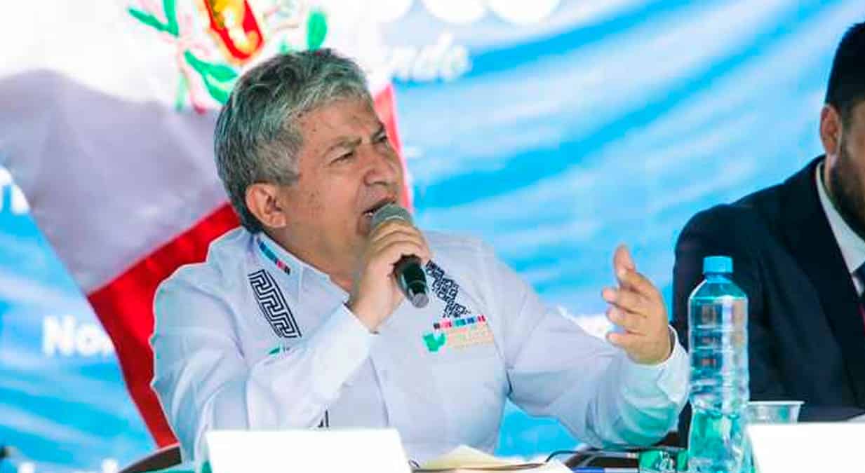 El Gobernador anunció la construcción de la nueva infraestructura de la institución educativa Antúnez de Mayolo y el centro de salud.