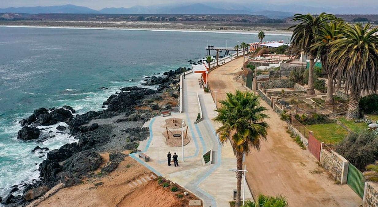 Chile: Inauguran nueva infraestructura turística en el borde costero de Tongoy