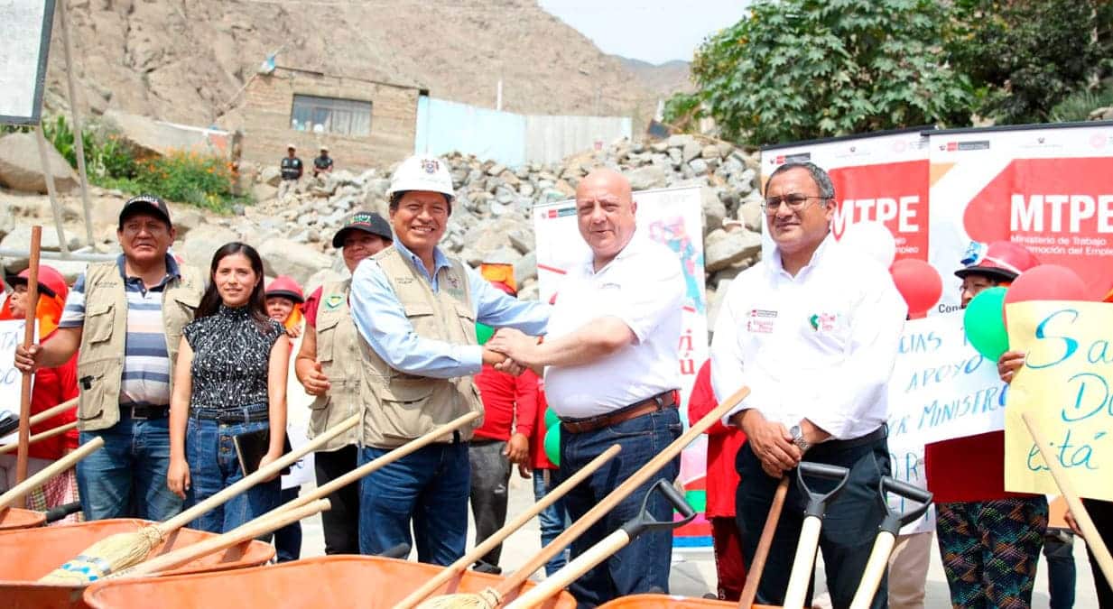 Se financiará 8 actividades de intervención en zonas afectadas por las lluvias y generarán 293 empleos temporales.