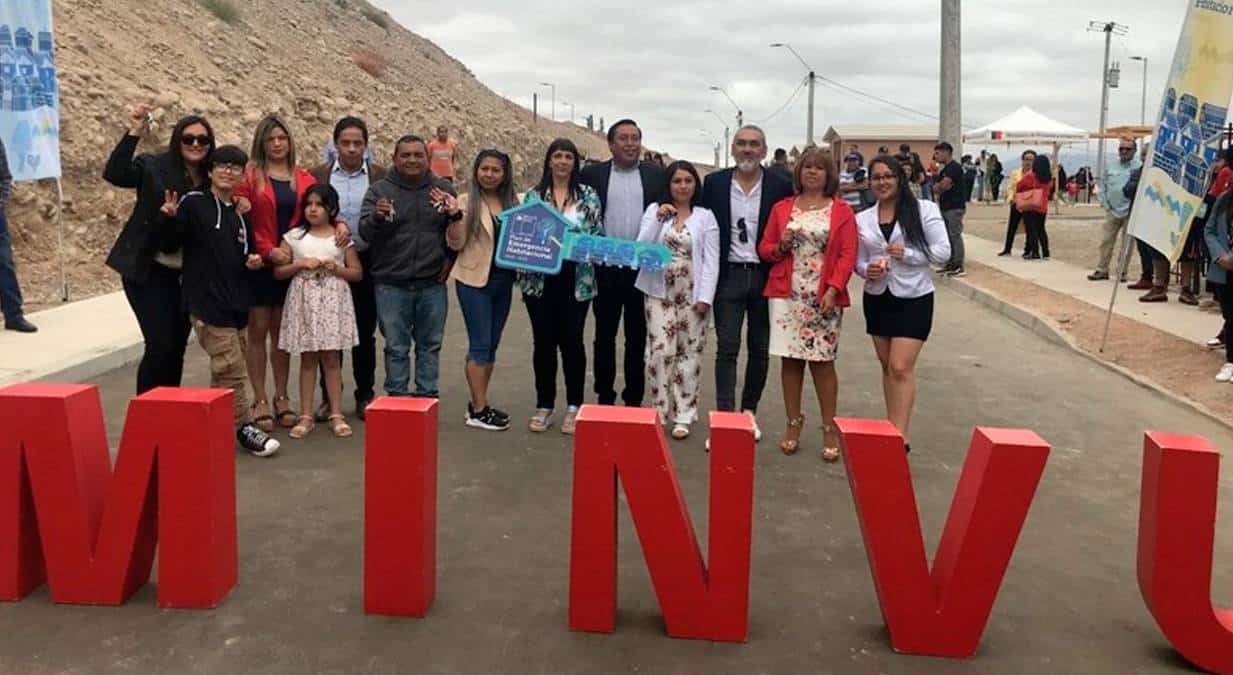 Entrega de viviendas