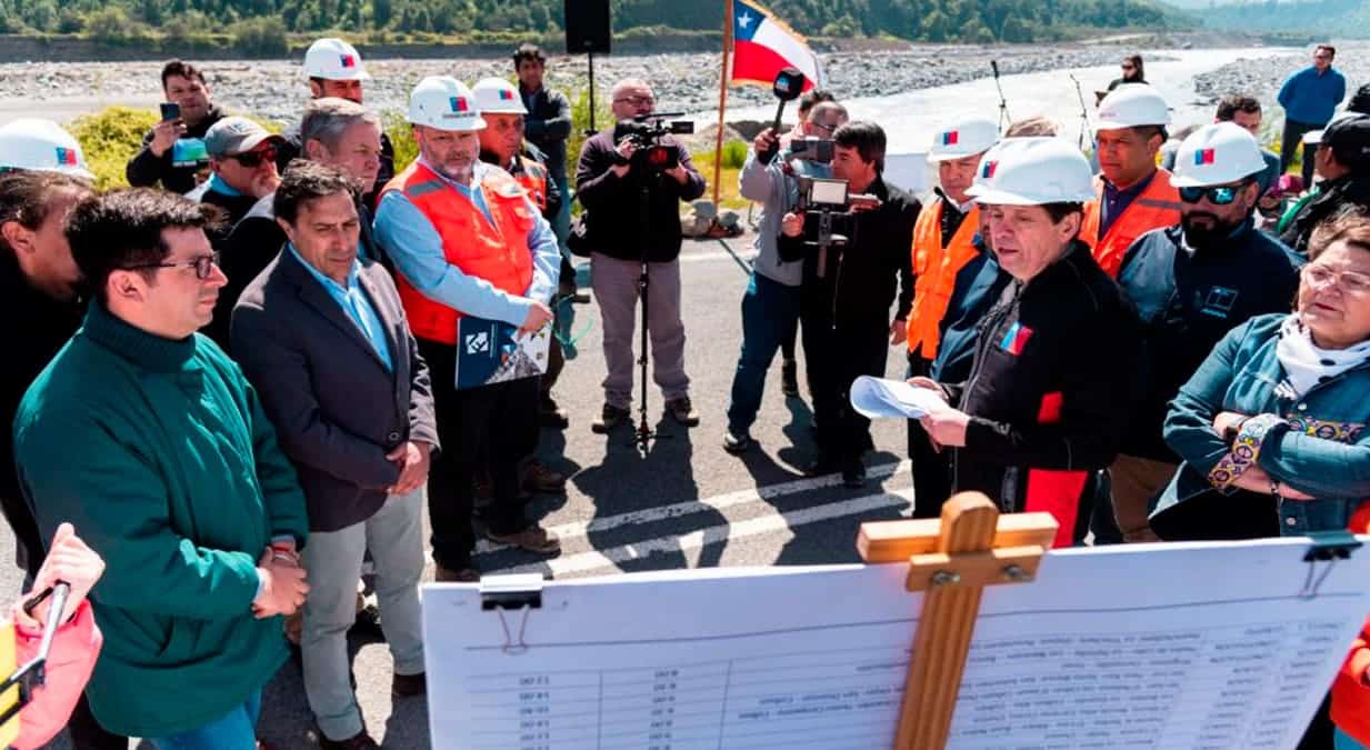 Chile: Invierten $ 5 mil 500 millones en reconstrucción de la ruta J-55