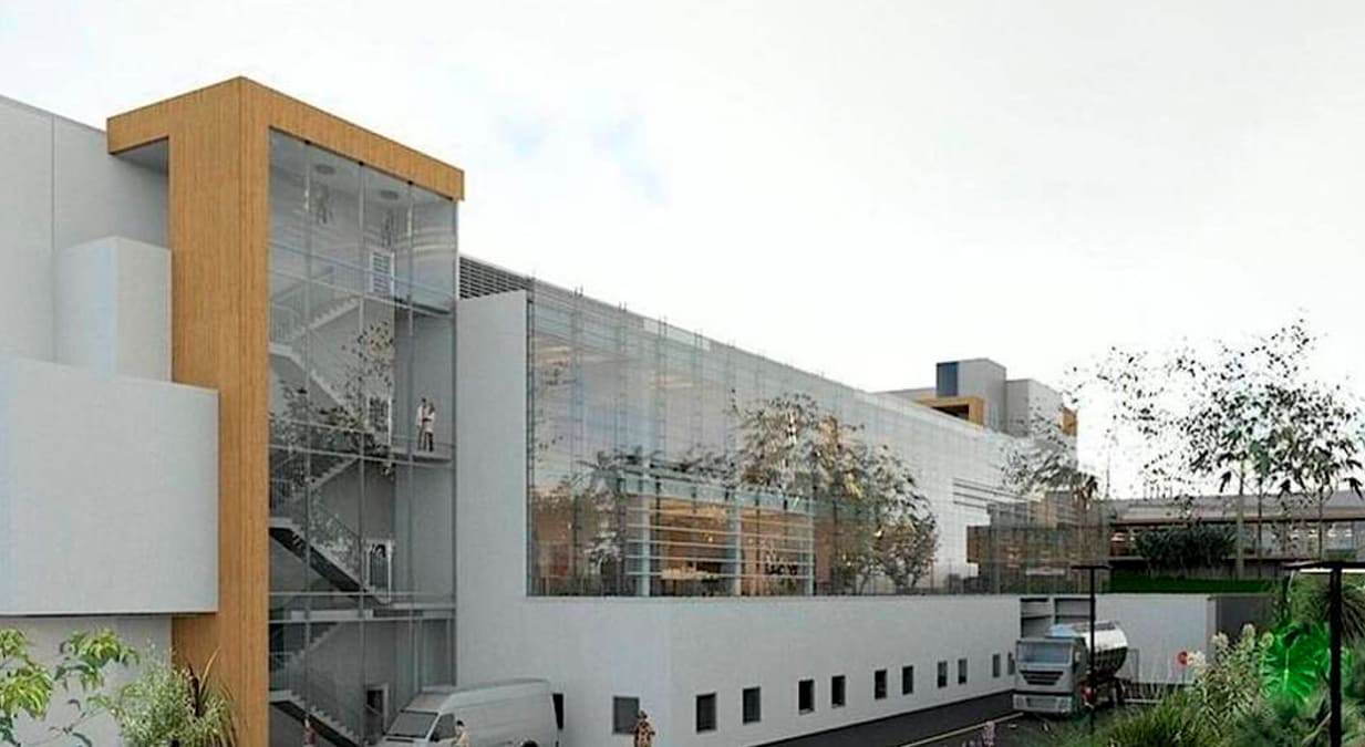 El nuevo recinto que tendrá una superficie de más de 18,000 metros cuadrados, siete edificios con instalaciones modernas de laboratorio.
