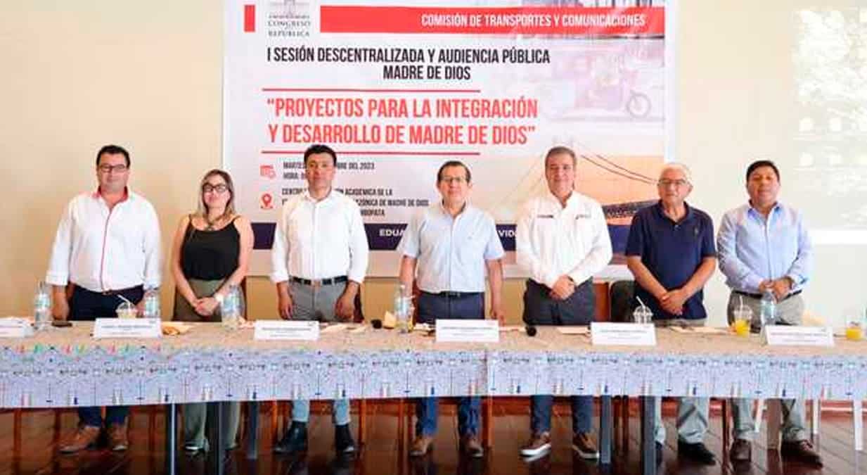 Ministro Raúl Pérez Reyes informó, en Puerto Maldonado, las principales acciones del sector en la región.