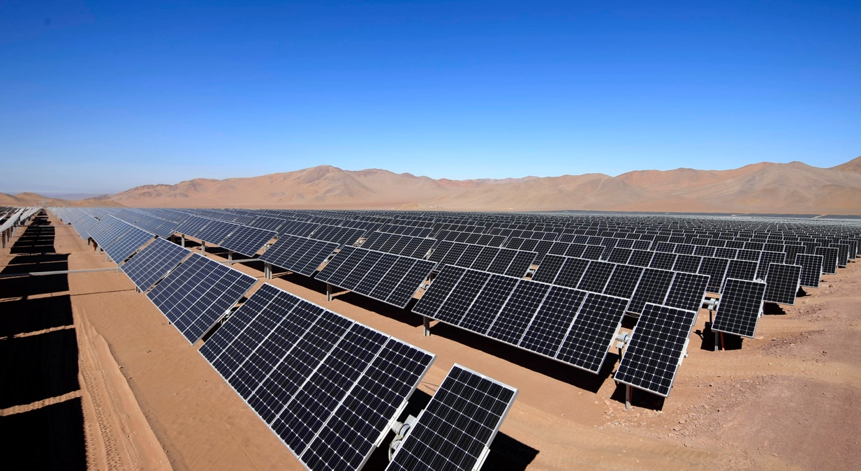 El objetivo del país para 2030 es el de convertir a renovables el 70% de su consumo total de energía.