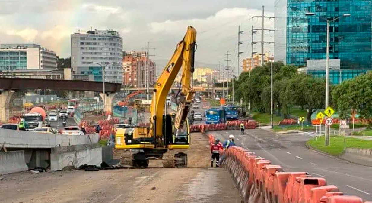 Esta megaobra hace parte del grupo cinco de la troncal de la Avenida 68 de TransMilenio que se construye en Bogotá y que completa un avance de 34 %.