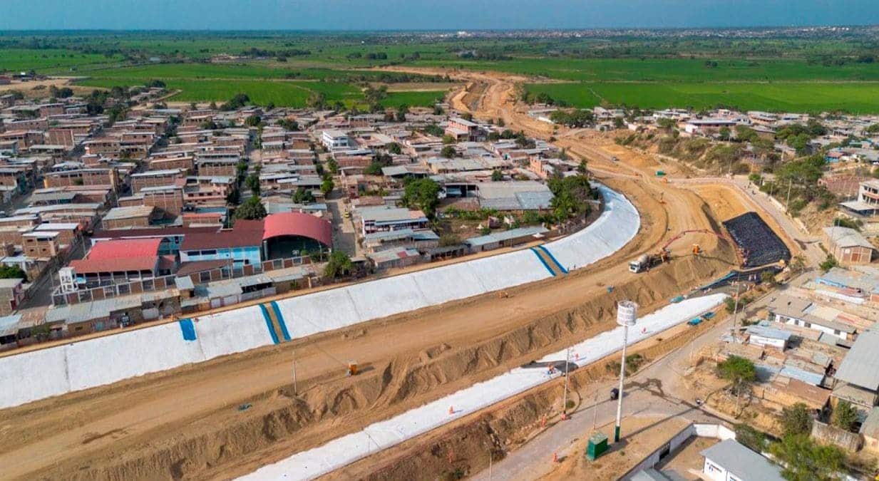 Las obras tienen por objetivo salvaguardar a una población aproximada de 24 mil habitantes.
