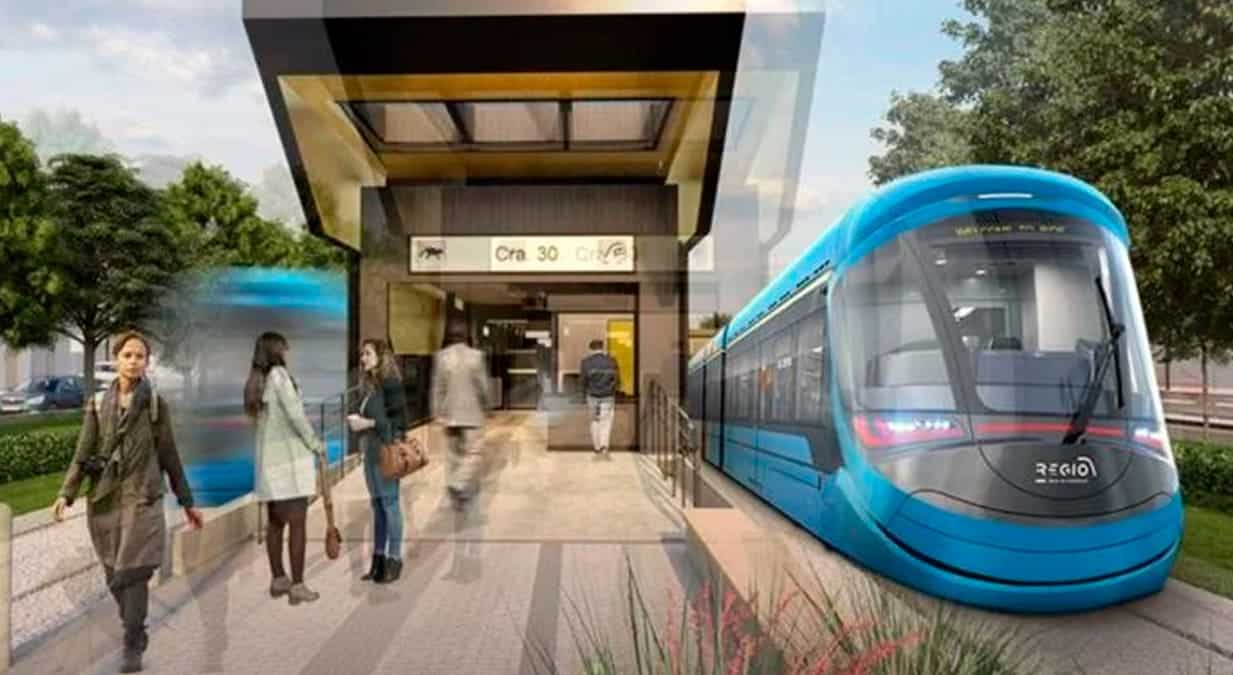 Convenio permitirá construir las primeras estaciones del tren de cercanías de Bogotá.
